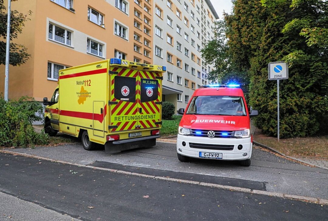 Brand in Chemnitzer Mehrfamilienhaus: Eine Person verletzt - In Chemnitz kam es zu einem Küchenbrand. Foto: Jan Haertel/ChemPic