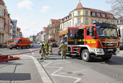 Brand in pakistanischem Restaurant in Dresden - Brand eines Restaurants in Dresden. Foto: Roland Halkasch
