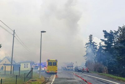 Brand in Rothenburg: Drei Verletzte - In Rothenburg ist es am Sonntagnachmittag zu einem Brand gekommen. Foto: xcitepress