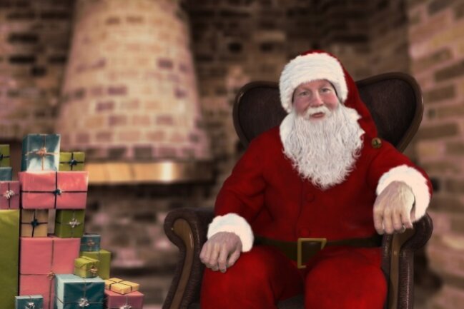 Der Weihnachtsmann nimmt noch bis 3. Advent Wunschzettel entgegen.