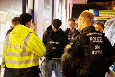 Brutale Schlägerei Am Wall: Eine schwer verletzte Person - Schwere Körperverletzung in Chemnitz Am Wall. Foto: Harry Härtel