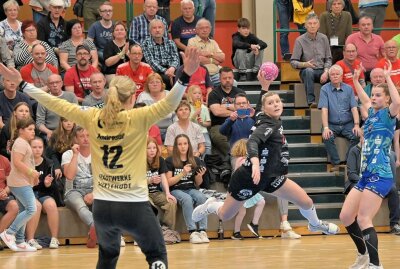 BSV-Frauen ziehen gegen Buxtehude den Kürzeren - Die Handballerinnen des BSV Sachsen Zwickau - am Ball Anna Frankova - haben eine bittere Niederlage gegen Buxtehude kassiert. Foto: Ramona Schwabe