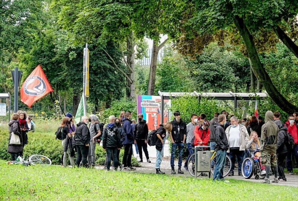 Chemnitz Nazifrei ruft zur Demonstration auf. Foto: Harry Härtel