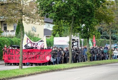 Bündnis "Chemnitz Nazifrei" protestiert im Zentrum gegen Rechts - Chemnitz Nazifrei ruft zur Demonstration auf. Foto: Harry Härtel