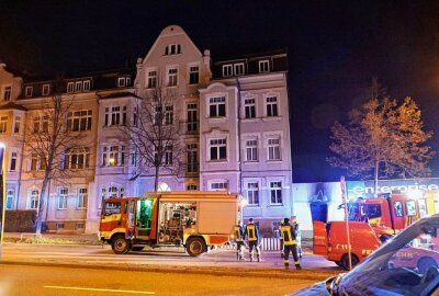 Bürogebäude einer Autovermietung in Chemnitz ausgebrannt - Bei einer Autovermietung in Chemnitz hat in der Nacht ein Bürogebäude gebrannt. Foto: Harry Härtel