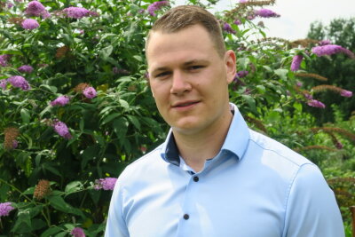 Carlos Kasper (27) kandidiert für die SPD im Wahlkreis 163 Erzgebirge II