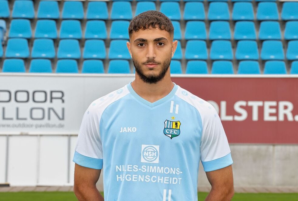 CFC-Spieler Aschti Osso wurde für die syrische U23-Nationalmannschaft berufen. Foto: Harry Härtel/Haertelpress