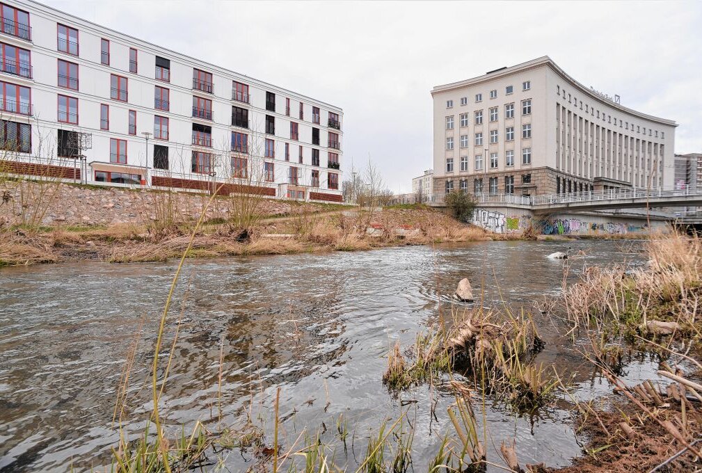 Chemnitz als "Stadt am Fluss": Wie geht es mit dem Projekt weiter? - Chemnitz, Stadt am Fluss - ein Projekt im Rahmen der Kulturhauptstadt 2025. Foto: Steffi Hofmann