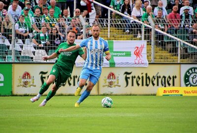 Chemnitzer FC kassiert nächste Niederlage - Tobias Müller kämpfte mit seinen Teamkollegen vergeblich. Foto: Marcus Hengst