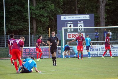 Chemnitzer FC: U19 gewinnt sensationell den Landespokal -  In beiden Halbzeiten traten die CFC-Kicker kompakt und konzentriert auf - und machten damit dem favorisierten Bundesligisten das Leben schwer. Foto: Marcus Hengst