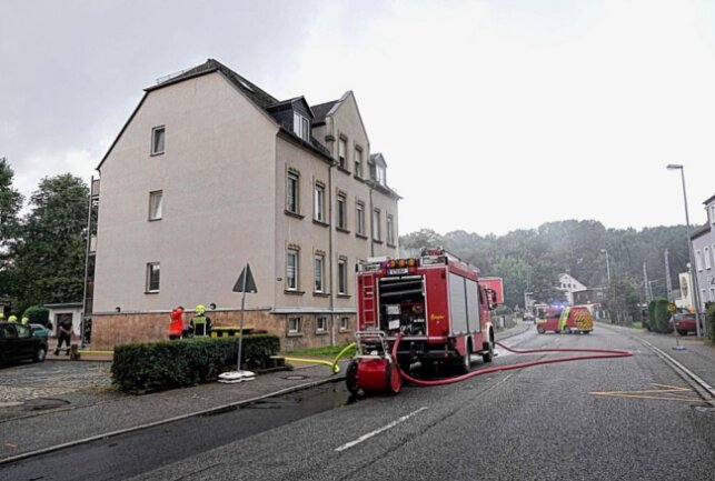 Am Samstag wurde die Feuerwehr gegen 13 Uhr in den Chemnitzer Ortsteil Furth zu einem Einsatz gerufen. Foto: Harry Härtel