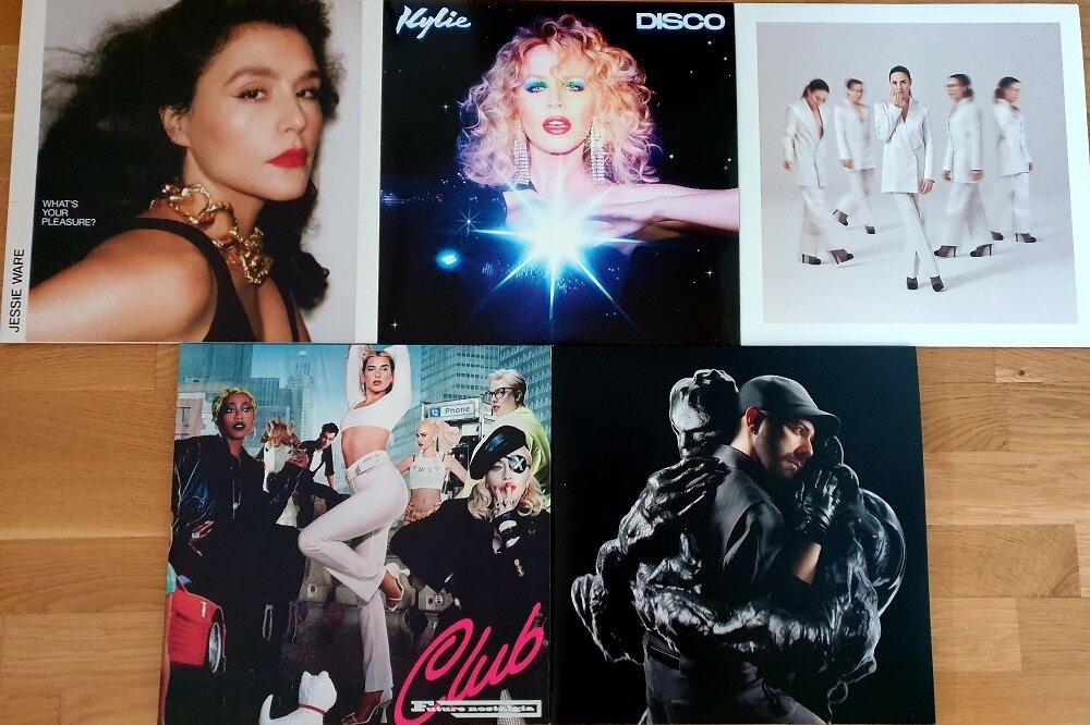 Pierres Top-Alben aus dem Jahr 2020 kommen von Jessie Ware, Kylie Minogue, Melanie C, Dua Lipa und Woodkid.