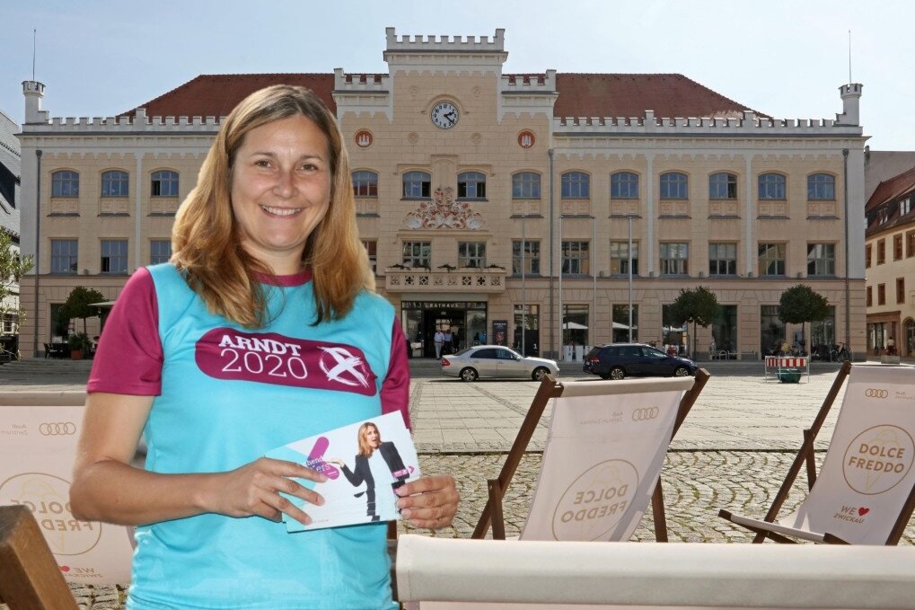 Constanze Arndt ist neue Oberbürgermeisterin von Zwickau.