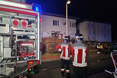 In einer Wohnanlage in Crimmitschau kam es zu einem Brand. Foto: Mike Müller