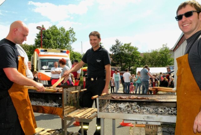 Die Freiwillige Feuerwehr und der Heimatverein Holzhausen wollen sich auch diesmal gut ums leibliche Wohl ihrer Gäste kümmern. Foto: Anke Brod