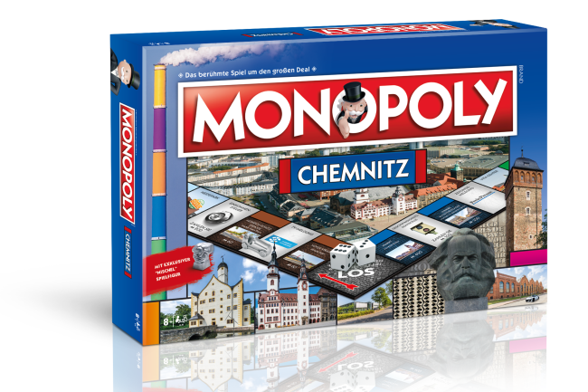 Die Chemnitzer Version des Klassikers "Monopoly".