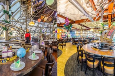 Das sind die 5 verrücktesten Bars der Welt - Das Achterbahnrestaurant "Schwerelos" befindet sich in Dresden, also ganz in der Nähe. Foto: Facebook: @schwerelos.dresden