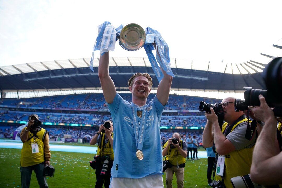 De Bruyne offen für Wechsel nach Saudi-Arabien - Kevin De Bruyne spielt seit neun Jahren für Manchester City. Mit den Skyblues holte er zahlreiche Titel.