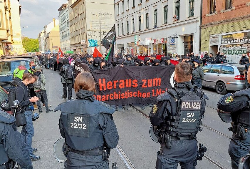 Demobilanz: So lief der 1. Mai in Leipzig! - Am 1. Mai waren Demonstrationen in Leipzig.  Foto: privat