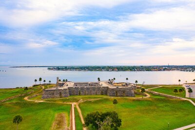 Den Pfannenstiel entlang: Roadtrip in Floridas Geschichte - Das Castillo de San Marcos in St. Augustine steht seit mehr als 450 Jahren  - und gilt als älteste gemauerte Festungsanlage auf dem Gebiet der heutigen USA.