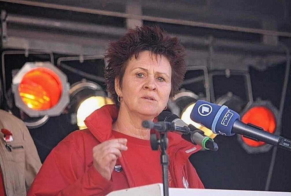 "Der 1. Mai hat nichts an Aktualität eingebüßt" - Sabine Zimmermann ist Vorsitzende des DGB-Kreisverbands Zwickau. Foto: DGB