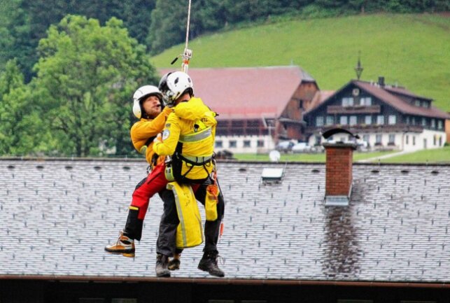 Der erste "Bergretter Fantag" fand in Ramsau am Dachstein statt. Foto: Maik Bohn