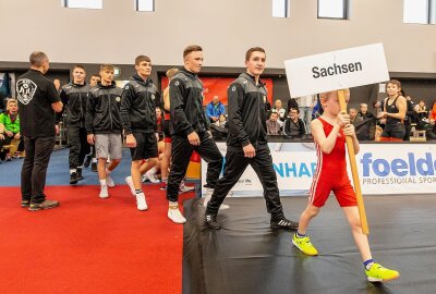 Der Pausaer Sebastian Wagner kämpft heute um die Deutsche Meisterschaft - RingenDM JuniorenKSV PausaZweifelderhalle Pausa23.3.24