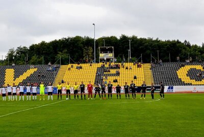 Der VFC Plauen verliert seinen 45-Tore-Sturm - : Der VFC Plauen hat die Saison 2022/23 als Tabellenvierter der Oberliga Süd beendet. Fotos: Karsten Repert