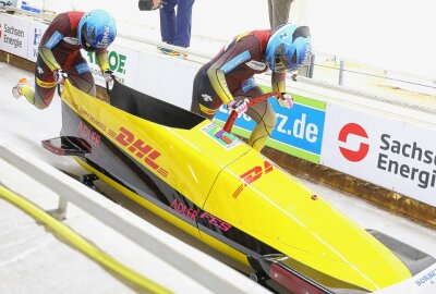 Deutsche Meister im Bobsport wurden gekürt - Olympiasiegerin Laura Nolte Foto: Thomas Fritzsch/PhotoERZ
