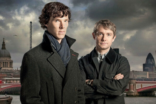 Die britische Serie "Sherlock" - basierend auf den klassischen "Sherlock Holmes"-Detektivgeschichten von Sir Arthur Conan Doyle - verhalf Hauptdarsteller Benedict Cumberbatch zu einer Weltkarriere. Bisher gibt es 13 Folgen in Spielfilmlänge - Fortsetzung aktuell fraglich...