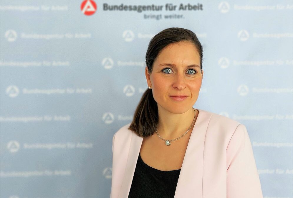 Julia Zurbel ist eine von zwei Berufsberaterinnen im Erwerbsleben in Chemnitz. Foto: Arbeitsagentur