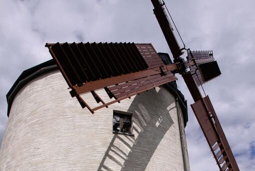 Die einzige Windmühle im Vogtland steht in Syrau Foto: Simone Zeh