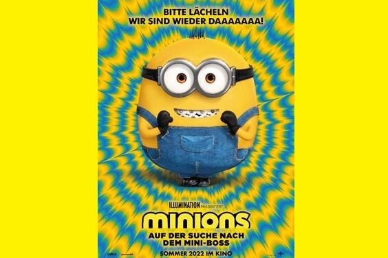 Die Minions kommen 2022 wieder ins Kino! - Und so sieht das neue Filmplakat zu Minions 2 aus.