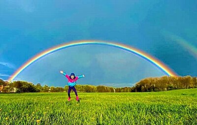 Die schönsten Regenbogen der BLICK-Follower - Regenbogen in der Region. Foto: privat