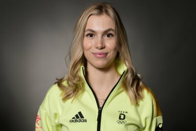 Anna Seidel aus Dresden tritt im Short Track an.