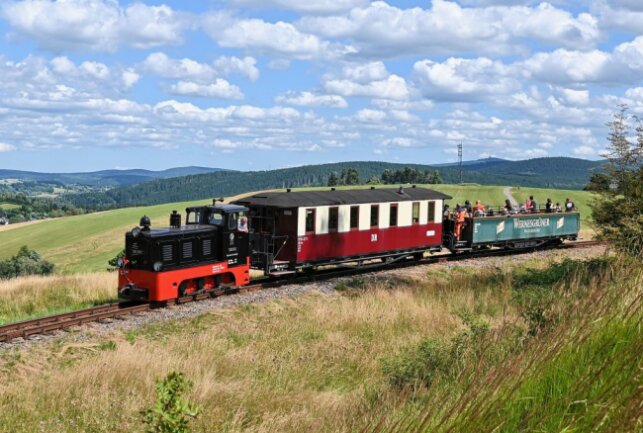 Auf der Museumsbahn Schönheide gibt es am Sonntag einen Dieseltag. Foto: Ralf Wendland