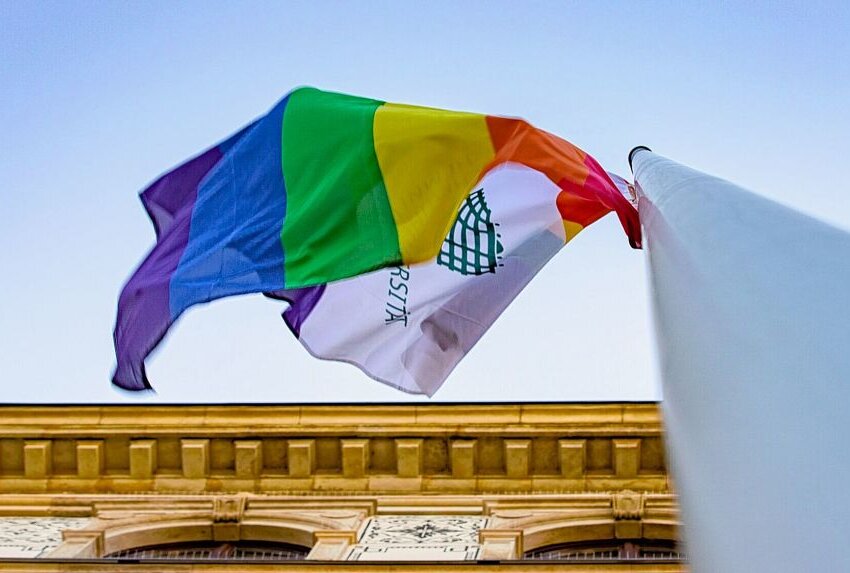Diversität: Am Dienstag zeigt Chemnitz Flagge - "Together for Diversity" in Chemnitz  zum Deutschen Diversity-Tag. Foto: TU Chemnitz Pressestelle