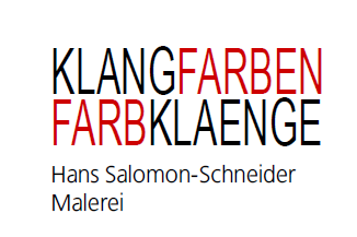 Dorfgalerie Auerswalde lädt ein - An diesem Tag findet die Midissage zur Ausstellung KLANGFARBEN FARBKLAENGE mit Werken von Hans Salomon-Schneider statt.