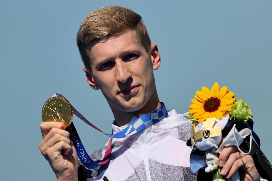 DOSB nominiert weitere 53 Athleten für Paris - Schwimmer Florian Wellbrock ist für die Olympischen Spiele in Paris nominiert.