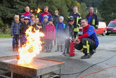 Drebacher Feuerwehr treibt Nachwuchsarbeit voran - Drebacher Kinder-Feuerwehr Foto: Andreas Bauer