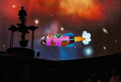 Drebacher Planetarium setzt auf neue Technik - Dabei kommen auch Kinderhelden zum Einsatz. Foto: Andreas Bauer