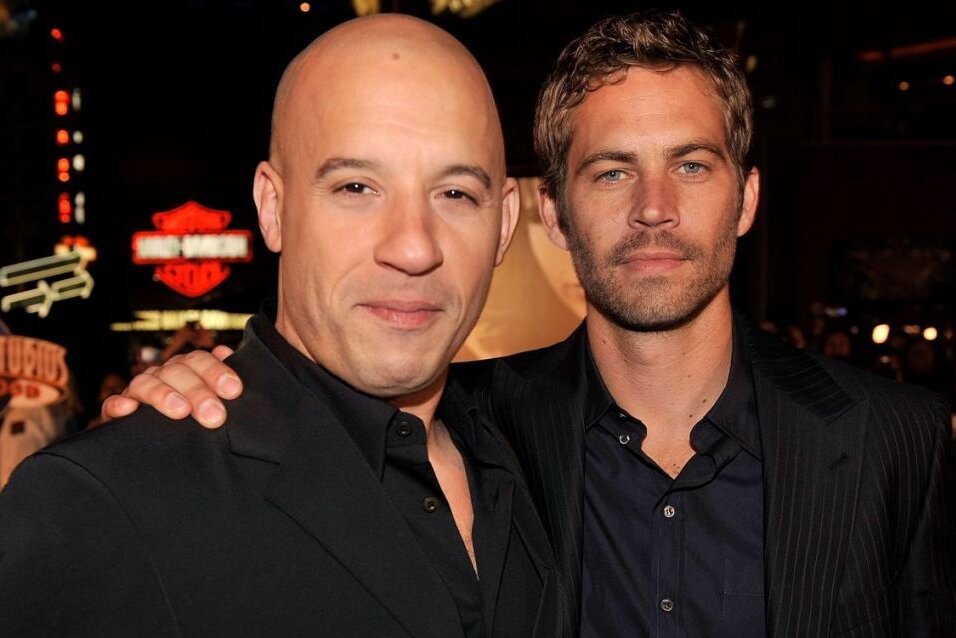 "Fast & Furious"-Stars und einst beste Freunde: Vin Diesel (links) und der 2013 verstorbene Paul Walker.