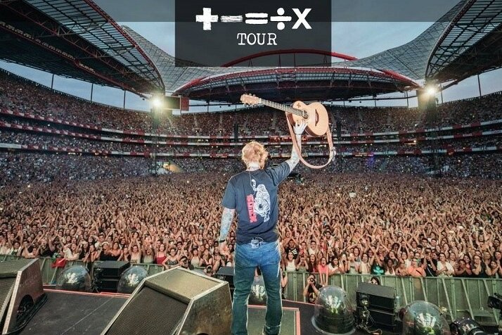 Ed Sheeran geht 2022 auf große "+-=÷x Tour" und kommt für sechs Konzerte nach Deutschland.