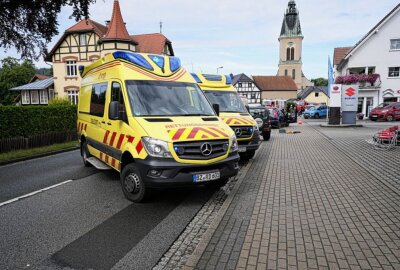 Drei Verletzte nach Frontalcrash auf B96 - Schwerer Unfall auf B96. Fotograf: Lausitznews.de