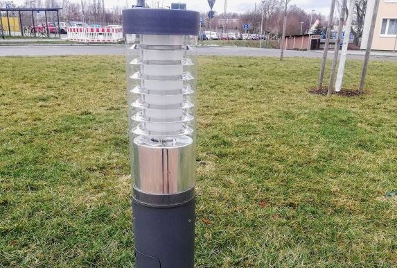 Dreiste Diebe klauen Lampenköpfe in Mittweida - Deartige Lampenköpfe wurden entwendet. Foto: Polizeidirektion Chemnitz