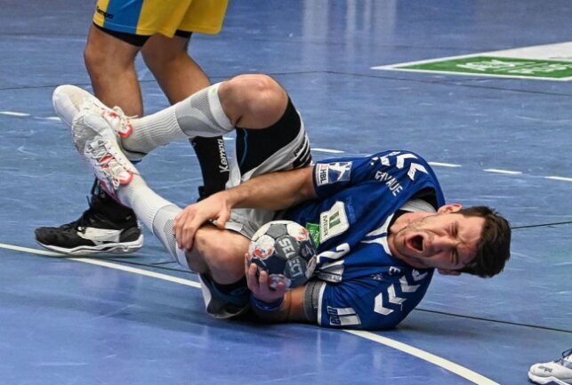 Gabriel De Santis hat sich im Spiel gegen die HSG Konstanz eine Verletzung zugezogen und fällt den Rest der Saison aus. Foto: Ralf Wendland
