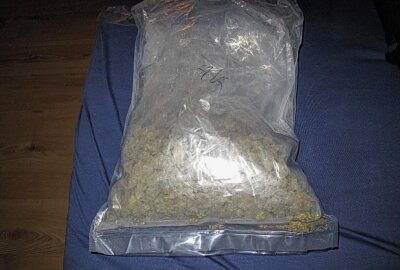 Ein halbes Kilo Marihuana wurde sichergestellt - 500 Gramm Drogenfund in Chemnitz. Foto: Polizeibild