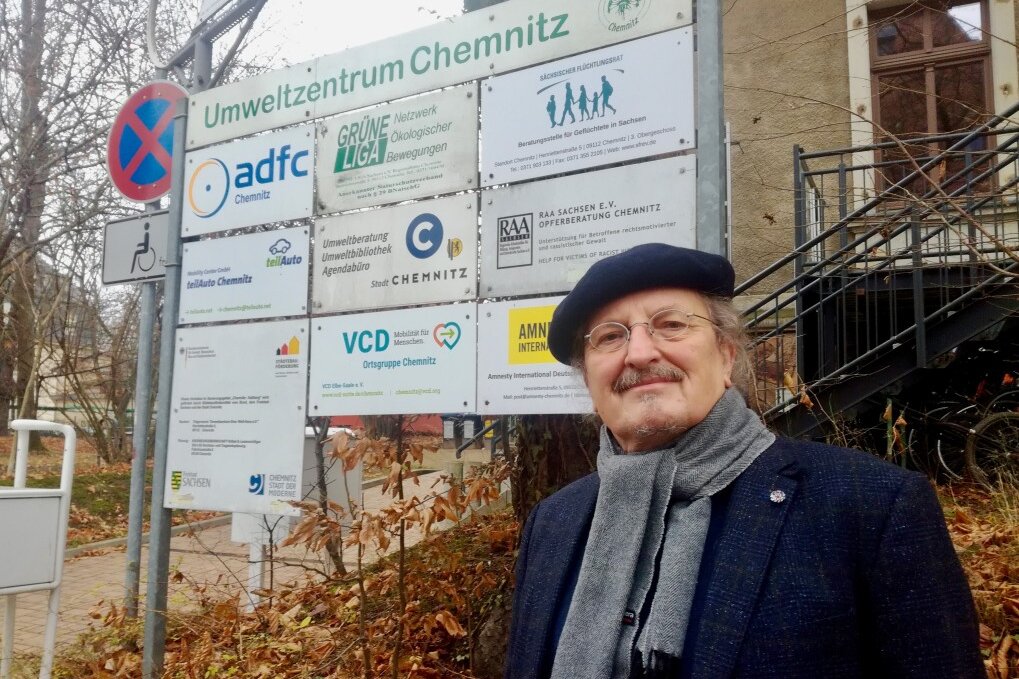 Ein Umweltaktivist der ersten Stunde - Manfred Hastedt ist langjähriges Mitglied der Chemnitzer Grünen und Leiter des Umweltzentrums Chemnitz.