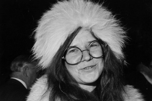 Eine Stimme gegen das Establishment: Janis Joplin wäre heute 80 Jahre alt geworden - Im April 1969 zeigte sie sich mit Pelz - schon ein Jahr später starb Janis Joplin.