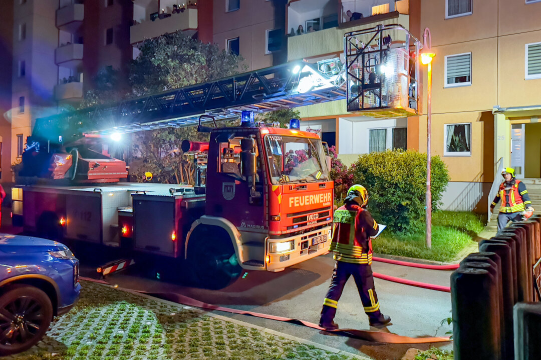 Einsatzalarm in Lößnitz: Feuerwehren eilen zu vermeintlichem Notfall - 